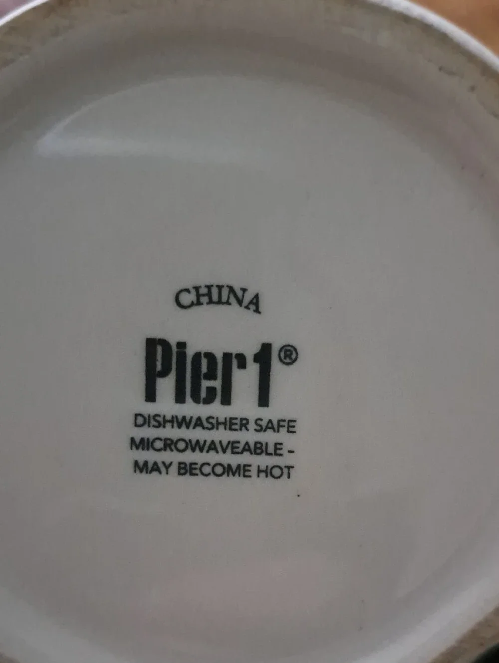 Pier 1 ceramic mug